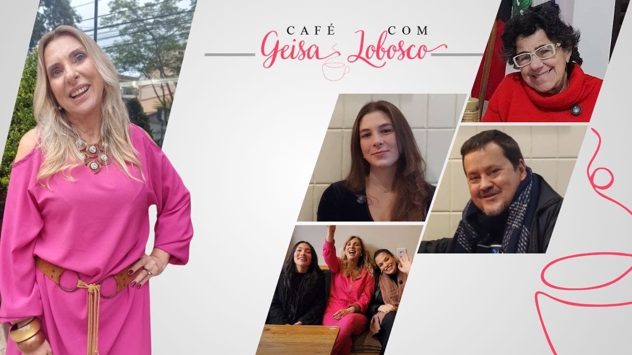 Café Com Geisa Lobosco | Descendência italiana, saúde, livros e emoção