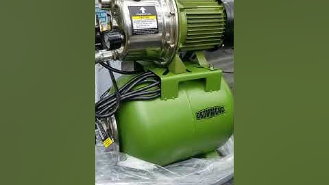 Shallow Well Pump install part 1