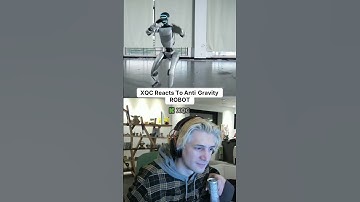 XQC Reacts To Anti Gravity ROBOT #xqc #reaction #robot