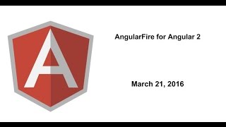 AngularFire for Angular 2 screenshot 5