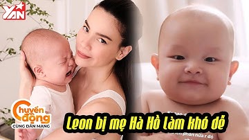 Leon bị mẹ Hà Hồ gây khó dễ khi lấy bình sữa, gương mặt bất lực nhưng đầy hài hước