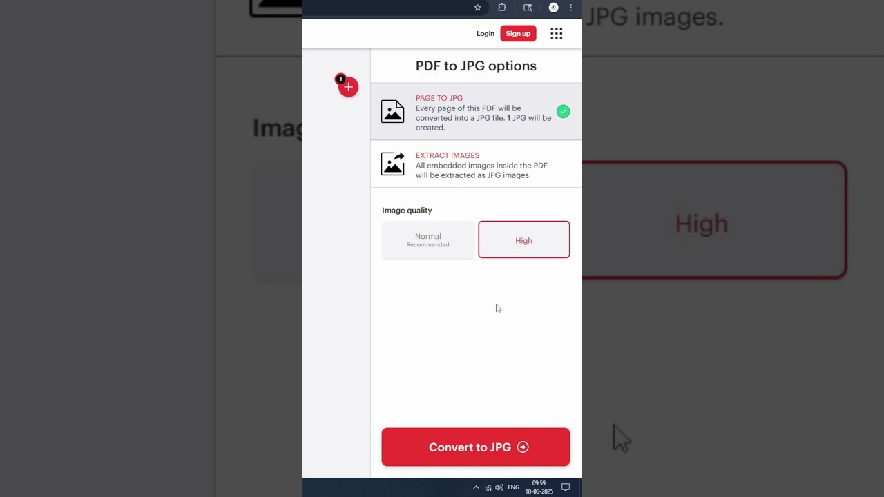 Convert PDF to JPG in Seconds! #pdftojpg #pdf #jpg #tipsandtricks #viral #shorts