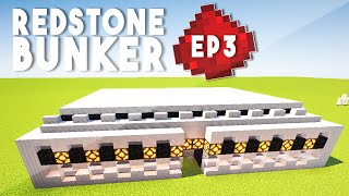 Lets Build Redstone Bunker Ep3 - Hidden Arrow Barrage System A Redstone Tutorial Series