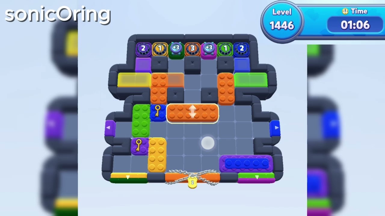 Color Block Jam Level 1446 - YouTube
