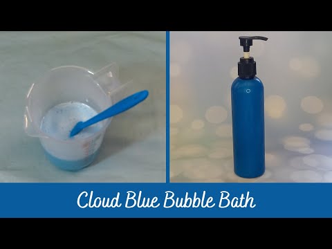 Bubble Bath - Blue Cloud (with recipe and reviews)