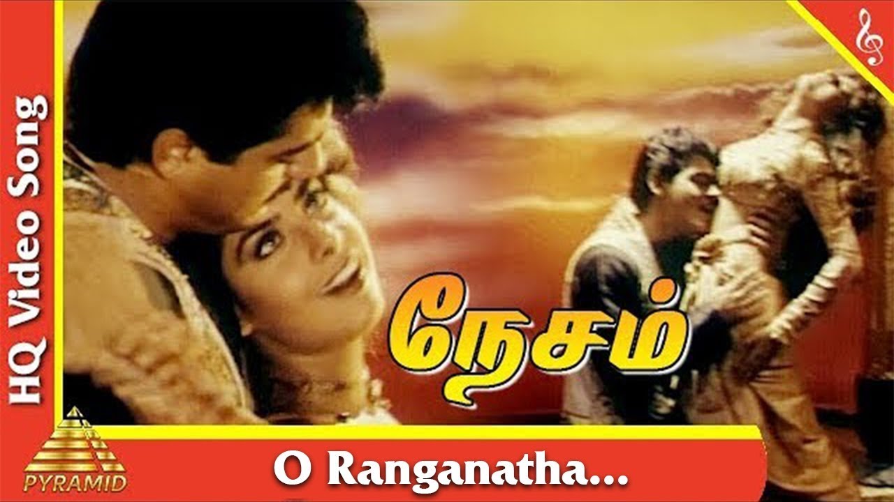 Oh Ranganatha Video Song Nesam Tamil Movie     Ajith Kumar Maheshwari Pyramid Music