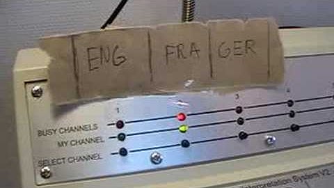 ALIS Video Tutorial - Selecting a Busy Channel