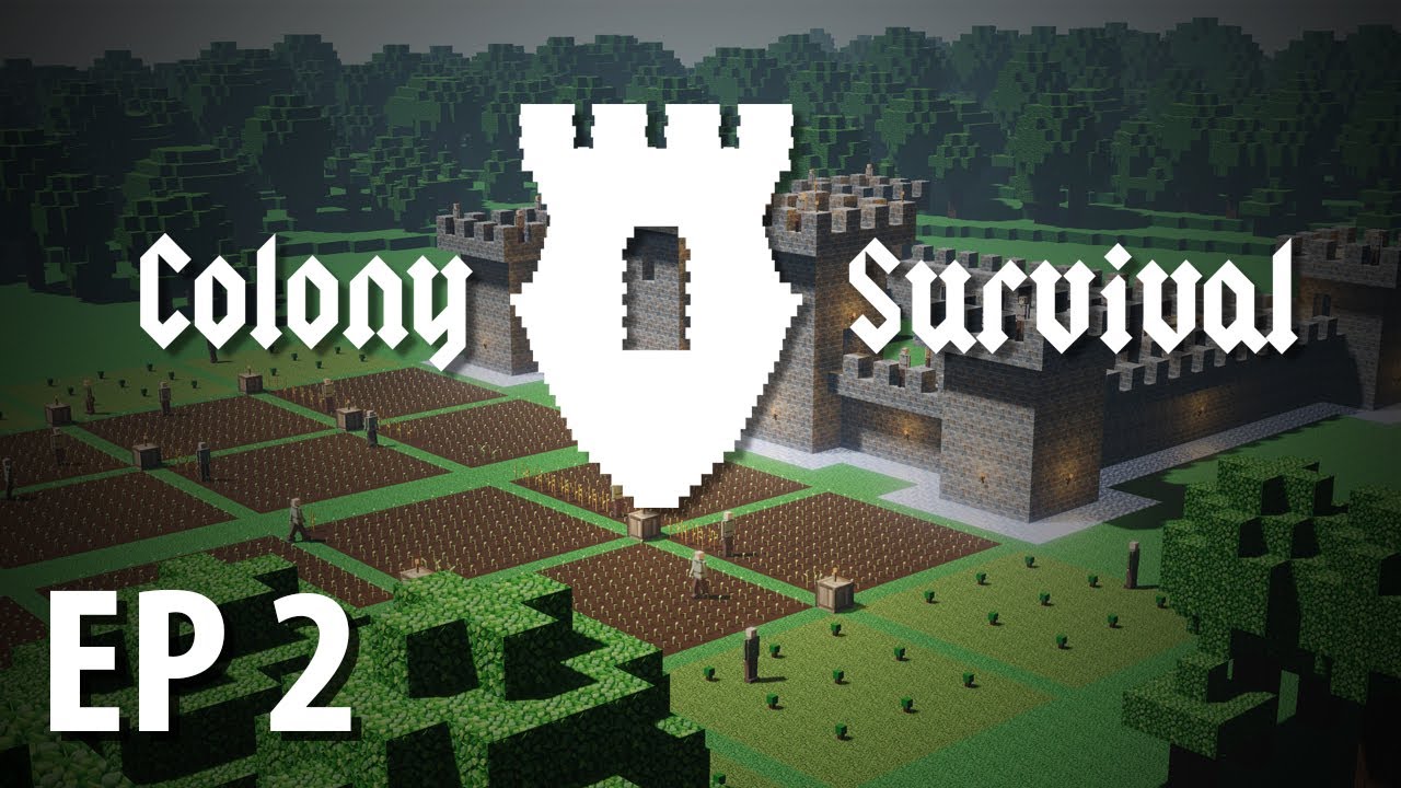 COLONY SURVIVAL | Hungry | Ep 2 | Let's Play Colony Survival!