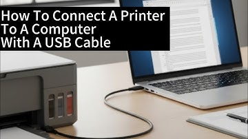 How To Connect A Printer To A Computer With A USB Cable | Step-By-Step USB Printer Setup Guide