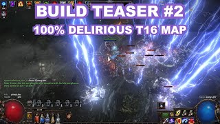 [PoE 3.24] Build Teaser #2 - Manastorm Archmage Lightning Conduit CoC Elementalist vs 100% Deli T16