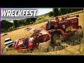 HARVERSTER FARMYARD DESTRUCTION! | Wreckfest