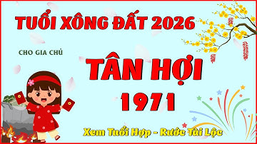 Tuổi Xông Đất 2026 Cho Gia Chủ Tân Hợi 1971 - Những Tuổi Mang Phúc Khí, Hút Tài Lộc Cả Năm