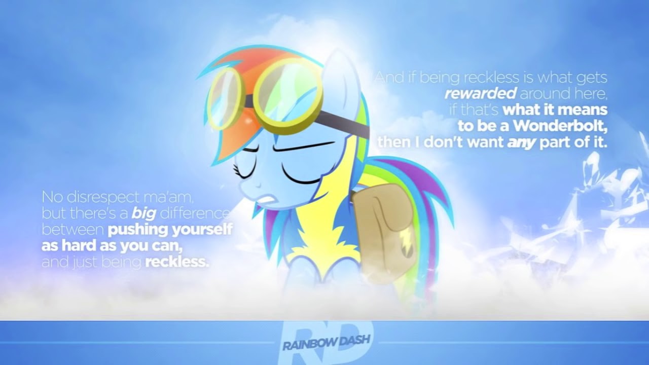 PurpleRoselyn - Rainbow Dash Sings - Wonderbolt