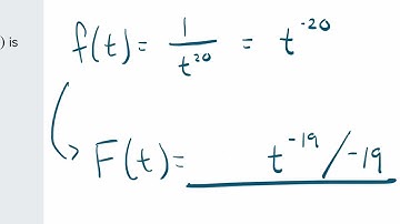 Anti-derivative Practice - Reverse Power Rule