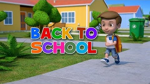 Back to school intro (After Effects template)