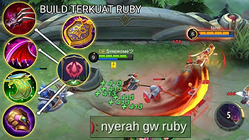 Item Ruby Buat Zilong Kena Mental Sampe Dibuat Frustasi!! Ruby Best Build