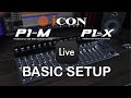 P1m daw controller  p1x daw control expander basic setup with ableton live