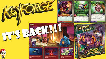 Keyforge is Coming Back! Amazing Card Game Returns!!