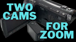 How To Use Two Cameras In Zoom for teaching or meetings