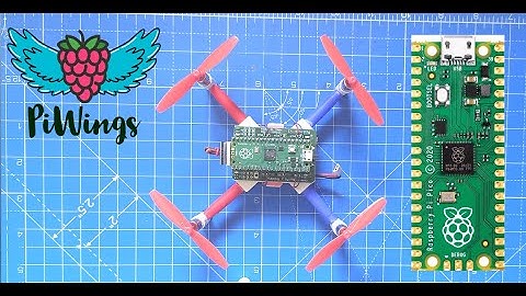 DIY Quadcopter | Raspberry Pi Pico | PiWings Maiden Flight | RP2040 Drone | STEM Education