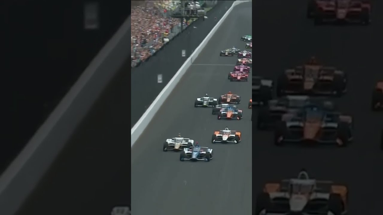 The #Indy500 start brings absolute chills 😊