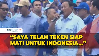 Full Orasi Prabowo di Kampanye Bandung: Jokowi Pekerja Keras untuk Rakyat, Saya Saksi!