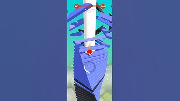 stack ball gameplay most satisfying game #stackball #games #stackballgame #roblox #viral #puzzle