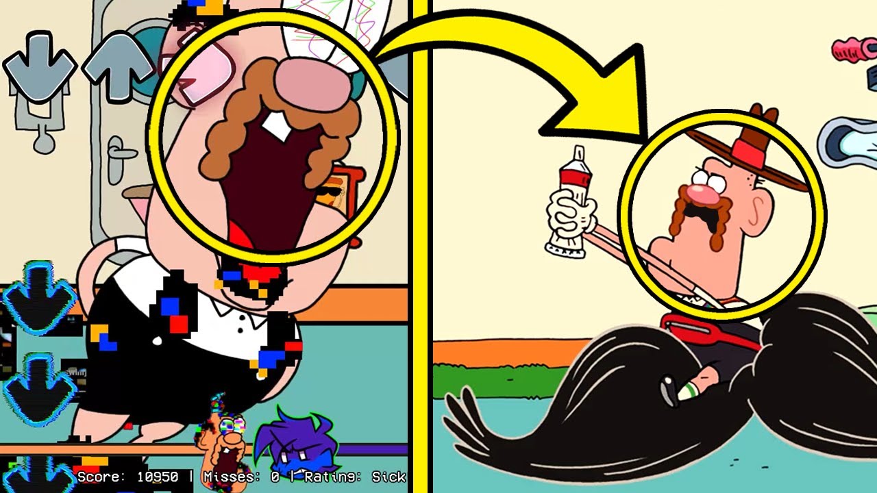 References In Fnf Pibby Mods | Corrupted Uncle Grandpa Vs Pibby | Learning With Pibby