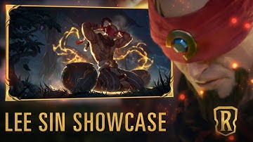 Lee Sin Champion Showcase | Gameplay - Legends of Runeterra
