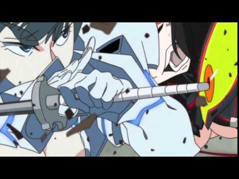 Kill La Kill English Dub Clip- Satsuki vs Ryuko