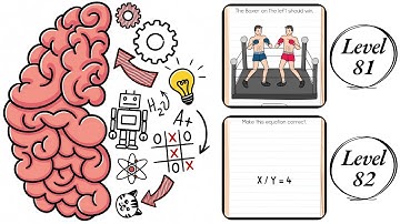 Brain Test : Level 81 , 82 – How to Solve? (Walkthrough)