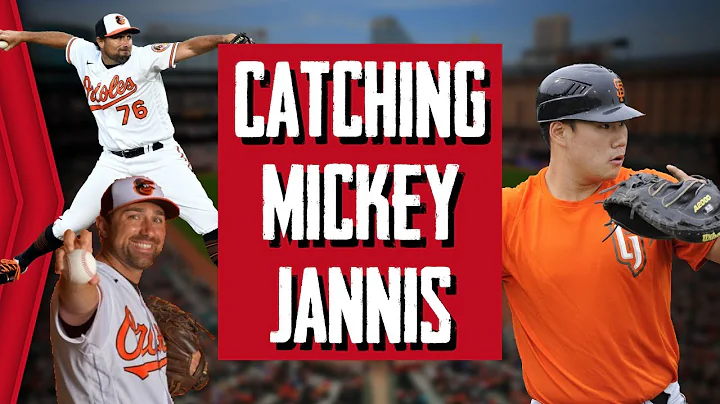 CATCHING KNUCKLEBALL PITCHER MICKEY JANNIS