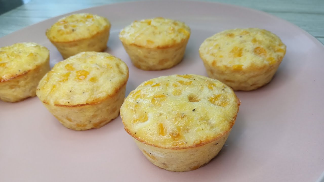 CORN AND CHEESE EGG MUFFIN YouTube