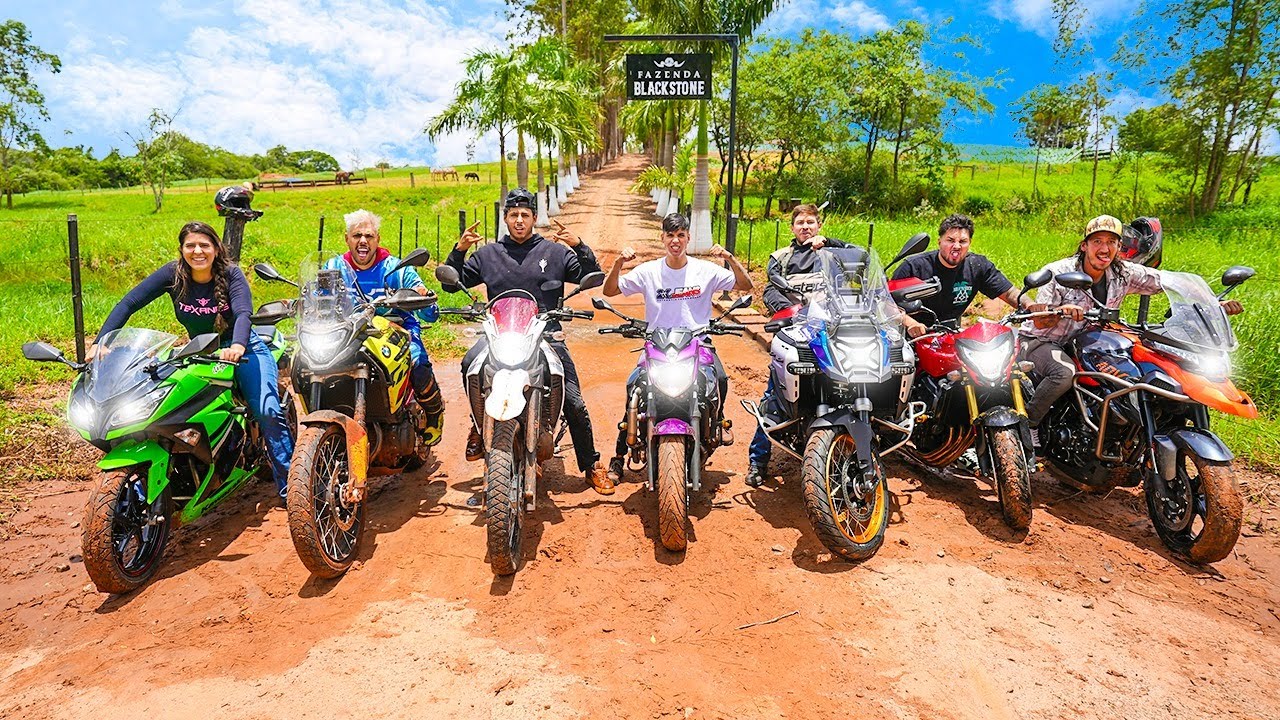 FOMOS DE MOTO PARA A FAZENDA BLACKSTONE