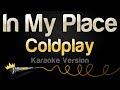 Coldplay In My Place Karaoke Version mp3
