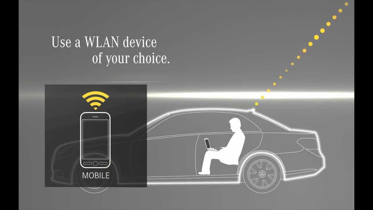 MercedesBenz In Car HotSpot YouTube