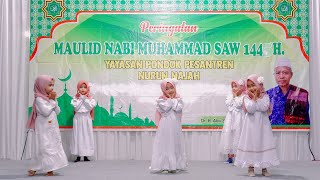 Tarian Santri #Aisyah Putri Rasulullah# Maulid YPPNN 2023