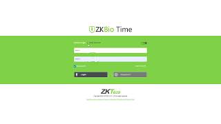 ZKTeco Time and Attendance (T&A) - ZKBio Time v.8.0.8 V2 with UA760, S922 & ZKBioTime App.