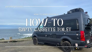 2023 Thor Tranquility Cassette Toilet