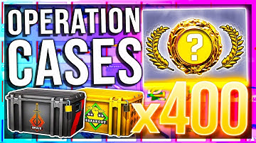 OPENING 400 OLD OPERATION CASES (EXTREME LUCK)