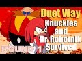 Sonic.Exe:The Spirits of Hell (Round1) - Knuckles and Dr.Robotnik Survivors - Walkthrough - Fan Game