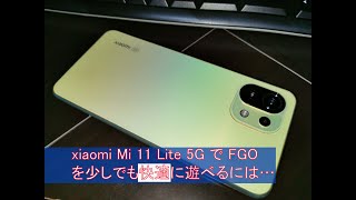 xiaomi Mi 11 Lite 5G で FGO を少しでも快適になるように少し設定を見直した