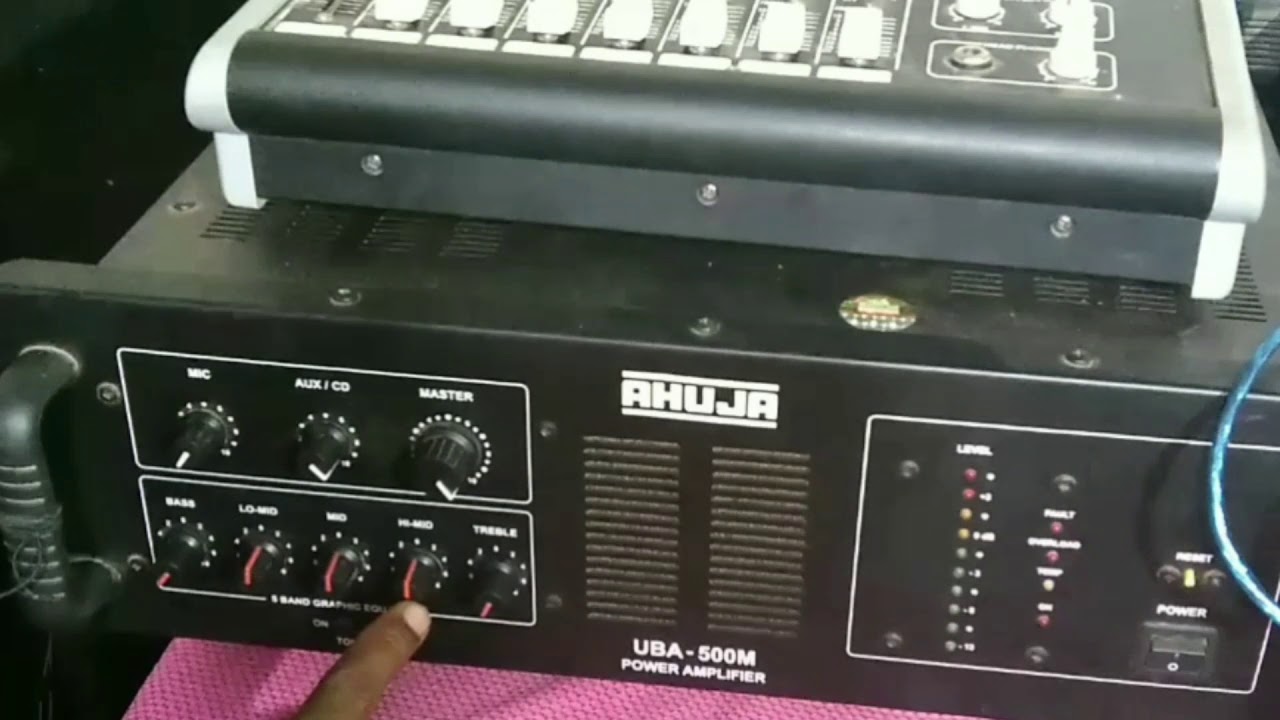 ahuja uba 1300 watt amplifier price