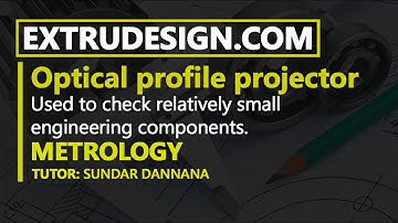What is Optical Profile Projector working principle?