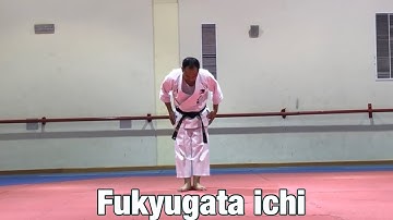 Karate kata - fukyugata kata 1 - 3