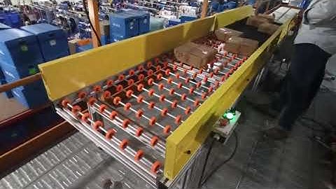 Orange Conveyor Systems - Floor level to first floor Belt Conveyor - 300 Kg capacity