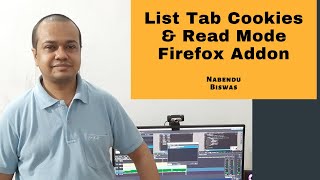 build a firefox extension - list tab cookies and read mode firefox addon