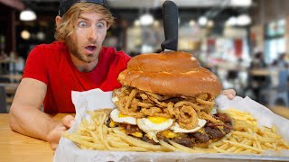 THIS BURGER CHALLENGE HAS DEFEATED 1,000+ PEOPLE! | ELECTRIC EATS THE WORLD #5 by ErikTheElectric 3,050,084 views 1 year ago 10 minutes, 28 seconds