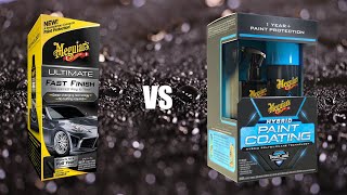 Meguiars Hybrid Paint Coating Vs. Meguiars Fast Finish  The Results Are SHOCKING...