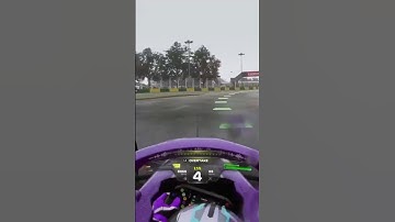 Dramatic Final Lap/ Dry Tyres on Wet Track #f123 #australiangp #short